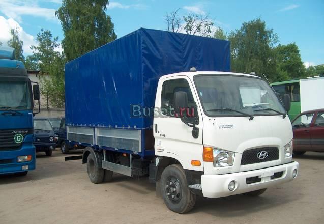 Hyundai HD65 Бортовой с тентом и каркасом Москва