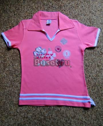 Футболка с воротником поло Москва