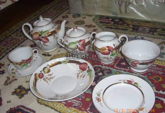 Чайный сервиз из фарфора Владивосток