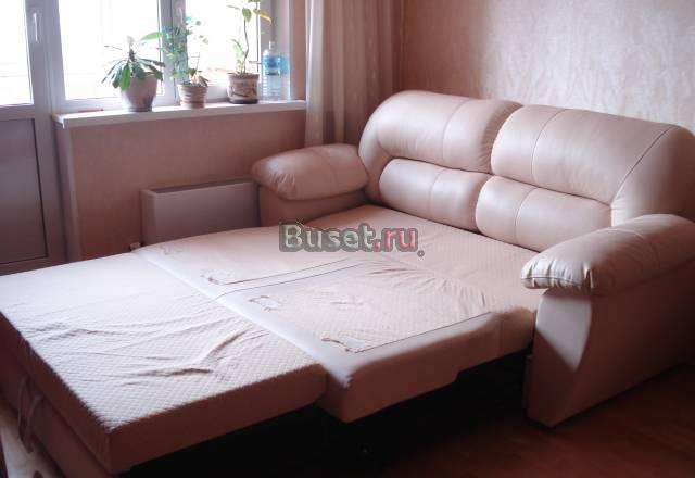 Диван выдвижной. Кожа Москва