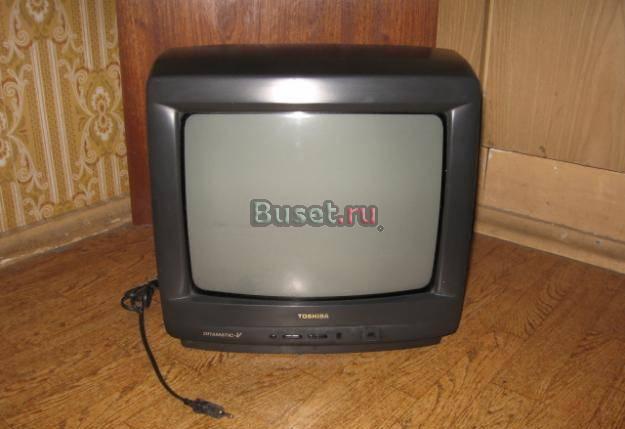 Телевизор toshiba 1435xs, диагональ 36см с пультом Москва