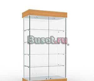Стеклянный шкаф-витрина с освещением Москва