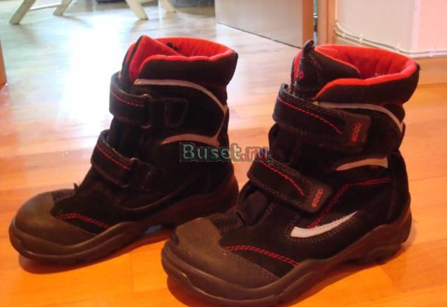 Ботинки зимние экко Санкт-Петербург