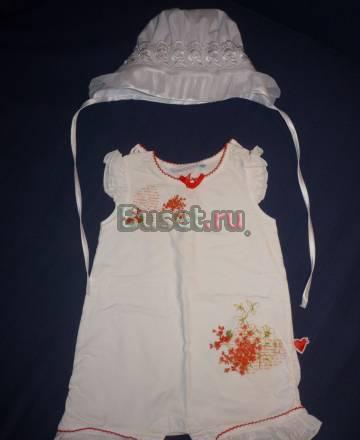 Боди летнее+капор Санкт-Петербург
