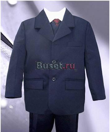 Костюм темно-синий 5 предметов на мальчика 11 лет Москва
