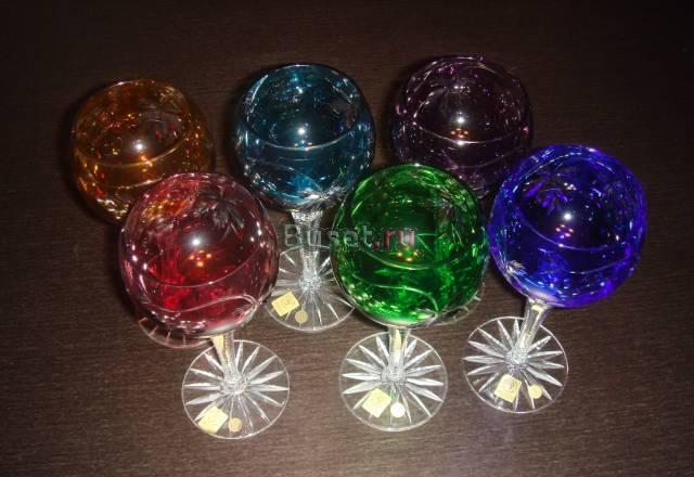 Новые хрустальные фужеры, Чехия Москва