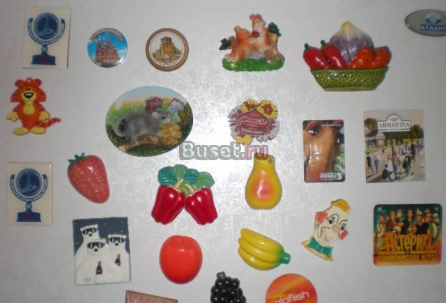 Магниты на холодильник 20 шт Москва