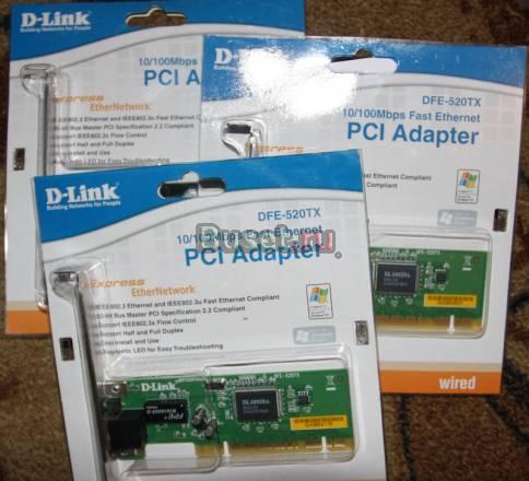 Сетевая карта D-link DFE520TX 10/100 Mbps PCI Москва