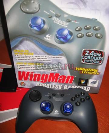 Logitech WingMan Cordless Gamepad Москва