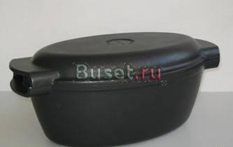 Гусятница с крышкой-сковородой 5л Москва
