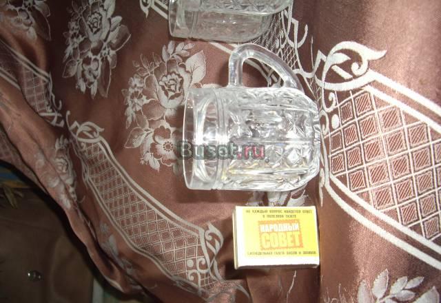 Кружки из хрусталя Москва