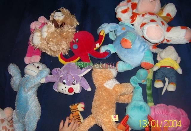 Игрушки мягкие 15шт Москва