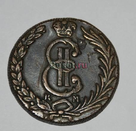 10 копеек  1781 Санкт-Петербург