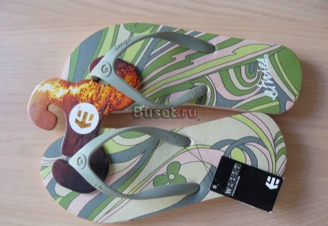 Шлепанцы etnies Chula olive Санкт-Петербург