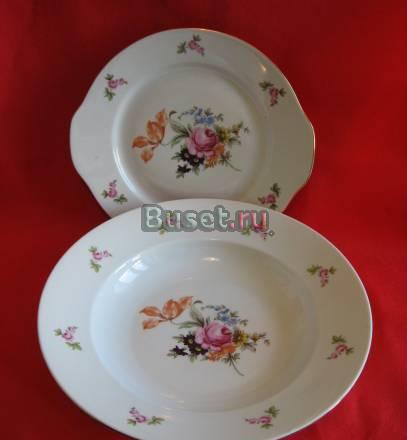 Комплект из 2-х блюд, Чехословакия Москва
