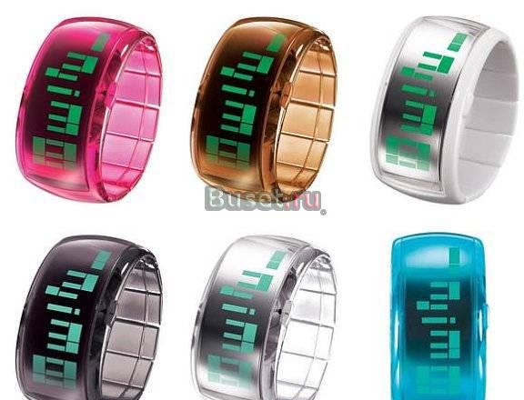 Все цвета Новые часы браслет Pixel LED Watch Дата Санкт-Петербург