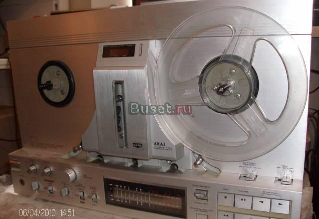 Катушечный магнитофон akai-GX 77, в отл. сост Москва