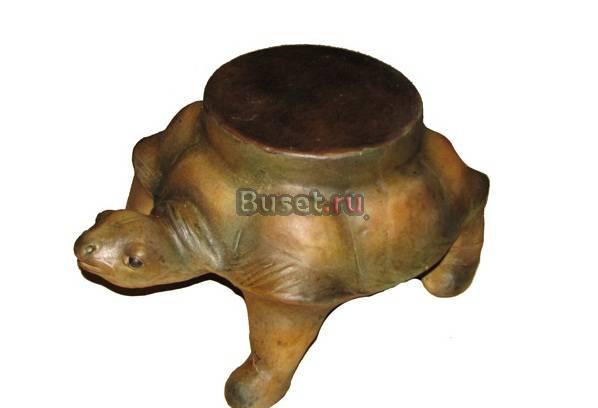 Табурет черепаха из Индии (новый) Москва