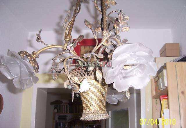 Люстра бронзовая.Конец 19 века Москва