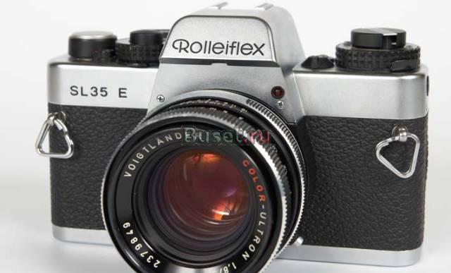 Rolleiflex SL35 E+Voiglander Color-Ultron, 1,8/50 Москва