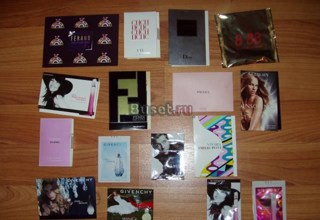 Пробники туалетной воды известных брендов Москва