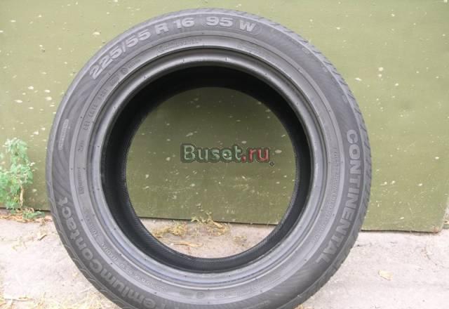2 балона Continental Premium Contact 225/55 R16 Ле Москва