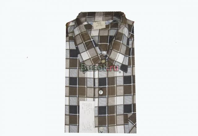 Рубашка мужская в клетку.Размер 41-42 ( по вороту) Москва