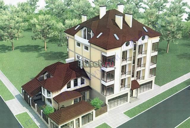 Продажа современных квартир в доме клубного типа Геленджик