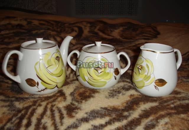 Набор - чайник, сахарница, молочник Москва
