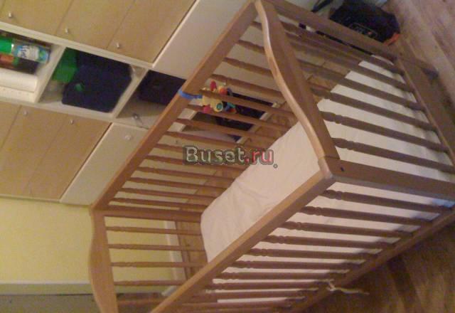 Детская кроватка ikea хенсквик + Матрас Москва