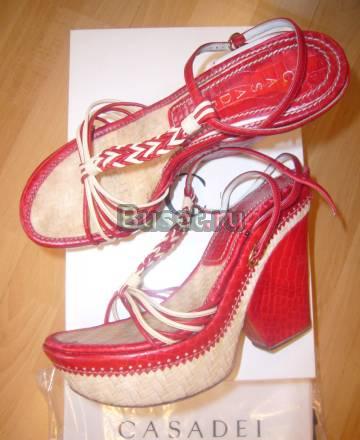 Босоножки casadey, р 37,5 Москва