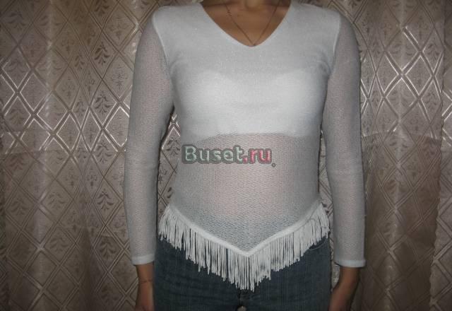 Оригинальная белая блузка Люберцы