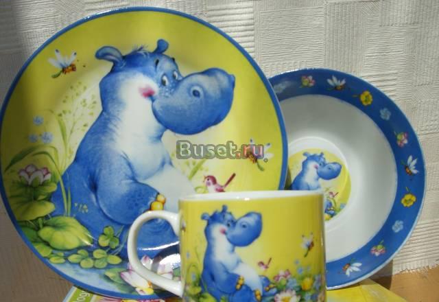 Подарок для ребенка-посудка 3 расцветки дешево Москва