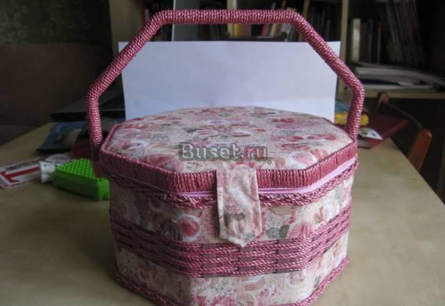 Шкатулка для рукоделия Москва