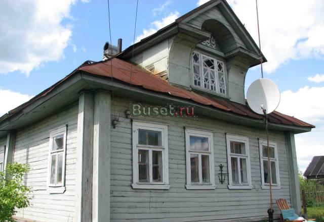 Дом в деревне Прусыня Волхов