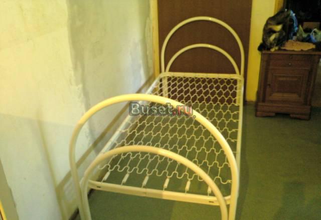 Кровать металлическая односпальная разборная Москва