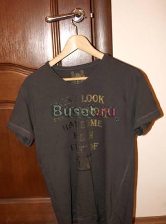 Футболка с прикольной надписью Москва