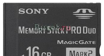 Карта памяти Pro Duo SoNy 16gb Санкт-Петербург