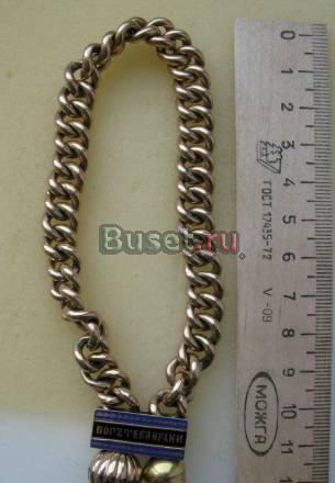 Браслет золотой 56 проба царский мужской Москва