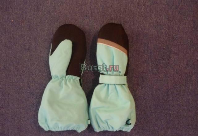 Детские варежки - краги на осень  зиму Москва