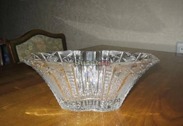 Конфетница хрустальная Москва