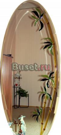 Зеркало с фьюзингом  "Бамбук" Ростов-на-Дону