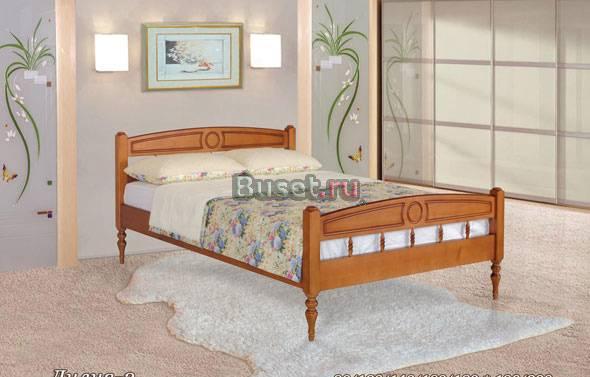 Кровать 2-х спальная из массива сосны Всеволожск