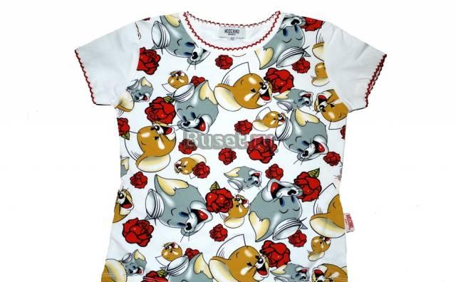 Футболка Moschino на девочку (2-6 лет) Москва