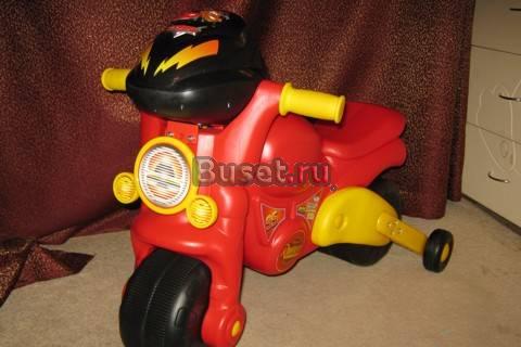 Новый Каталка - мотоцикл "Тачки" Kiddieland Москва