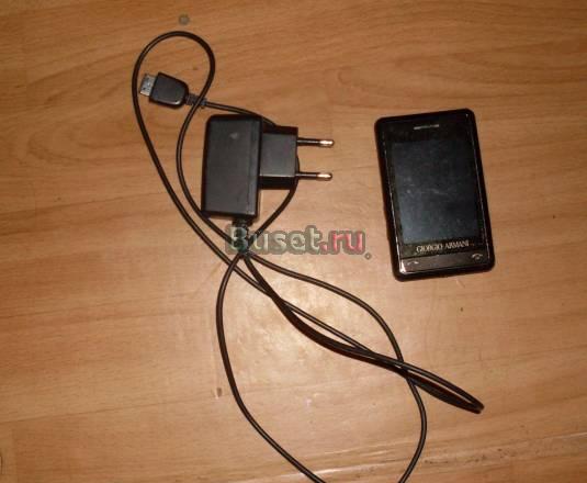 Телефон Samsung SGH-P520 Giorgio Armani Москва