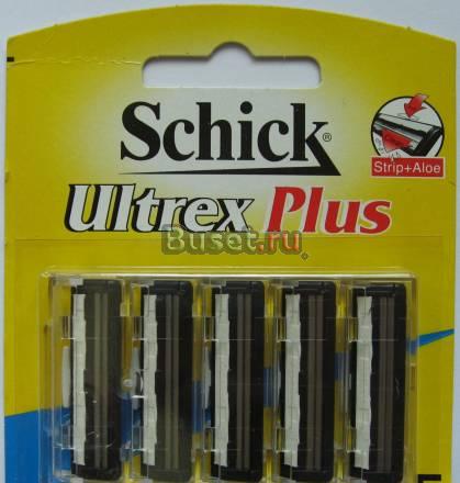 Лезвие / лезвия Schick Ultrex Plus. Оригинал Москва