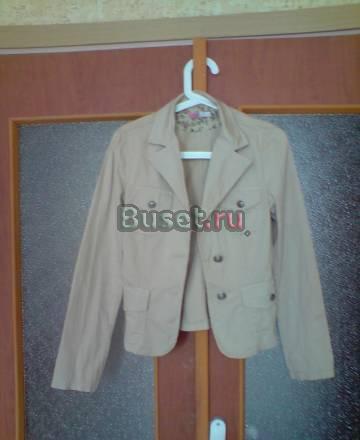 Пиджак S бежевый хб Москва