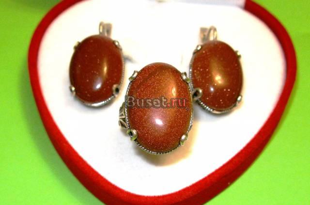 Комплект серебряный Москва