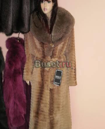 Шуба из стриженного бобра,греция,новая Омск